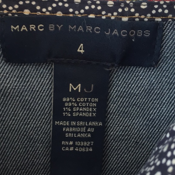 Marc by Marc Jacobs printed denim zipper dress - Picture 5 of 5